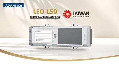 Thiết bị quản lý tài sản ngoài trời LEO-L50 của Advantech giành giải thưởng Taiwan Excellence 2025